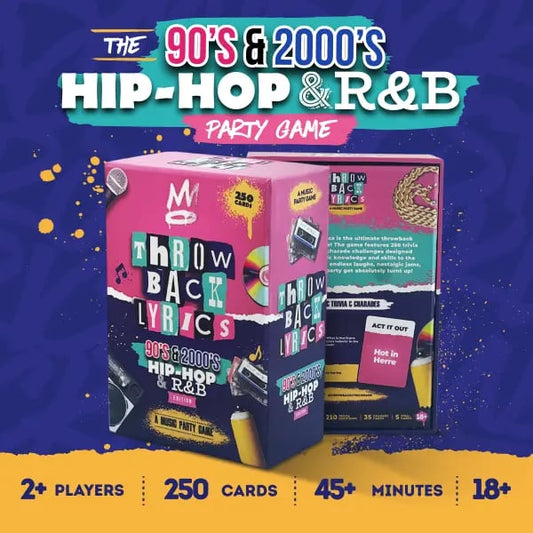 90s & 2000s Hip-Hop & R&B Card Game