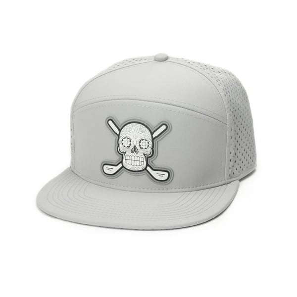Sugar Skull Golf Snapback Hat