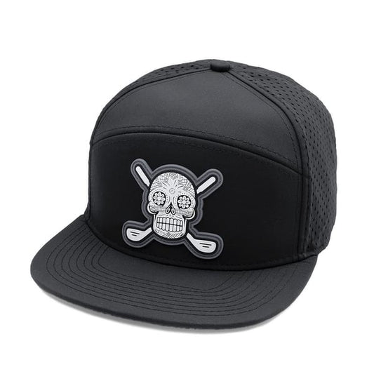 Sugar Skull Golf Snapback Hat